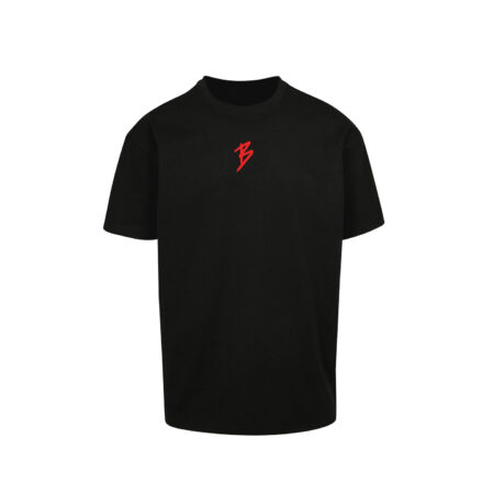 BANDIDOS T-SHIRT(SPIRAL) BLACK & RED - Image 2